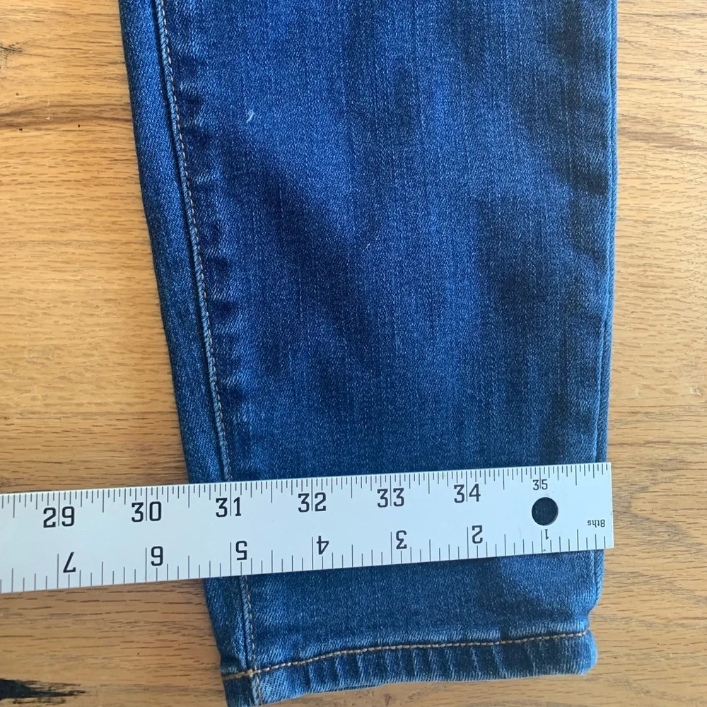 J‎ Crew Mid-rise Skinny Jeans Blue Women’s 31” Preloved